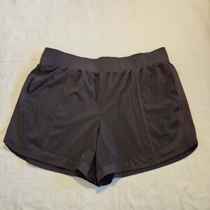 Tek Gear workout Gear women's size 2X black lightweight shorts, wide waist band